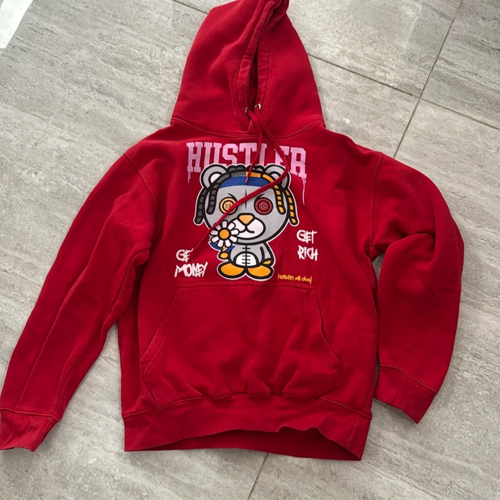 Men’s size small red hoodie